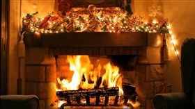 Holiday Fireplace