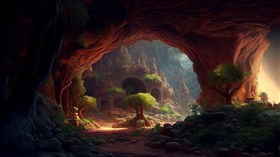 4K Cave View