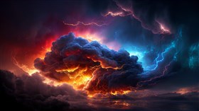 4K Stormy Sky