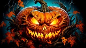 4K Autumn Halloween