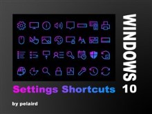 Windows 10 Settings Icons