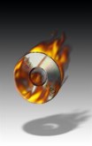 Burning cd (Animated)