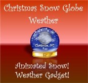 Christmas Snow Globe Weather