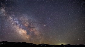 Milky Way Rising Over Monument