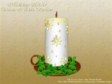 Holiday Candle Screen Saver