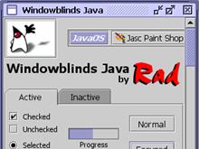 Windowblinds Java