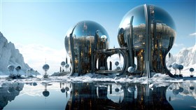 Alien Base Antarctic