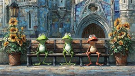 Renaissance frogs