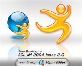 AOL IM 2004  Icons 2.0