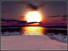Evening on the Equator by nevergetfooledagain