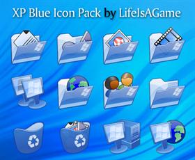 XP Blue Icon Pack