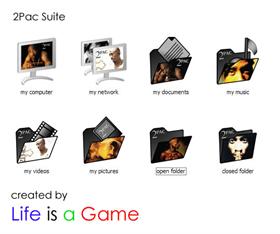2Pac Icons