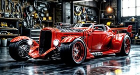 red car
