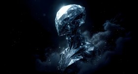 crystalline humanoid