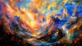 Abstract lanscape