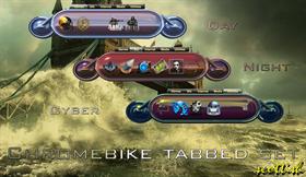 Chromebike tabbed set