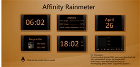 Affinity Rainmeter