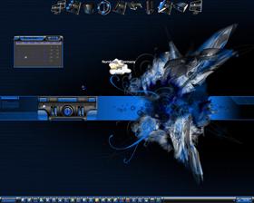 blue