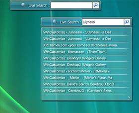 Vista Live Search