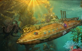 Steam Punk Leagues_wallpak