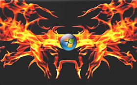 Vista Burn Black widescreen