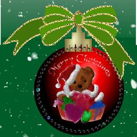 Christmas Ornament Clock