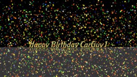 Happy Birthday CarGuy1