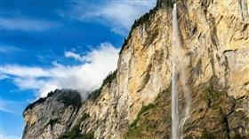 Dolomites_Waterfall_Clouds_Timelapse
