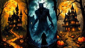 4K Scary Night
