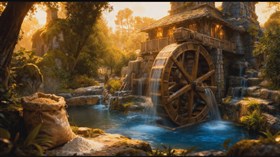 4K Waterwheel
