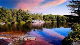 Colorful Lake