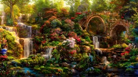 4K Water Garden