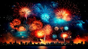 4K Fireworks 2026