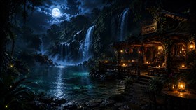 4K The Moonlit Tavern