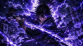 4K Anime Swordsman