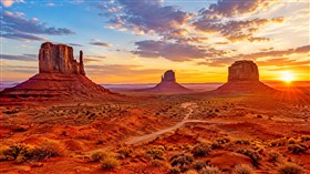 4K Monument Valley