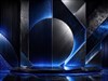 4K Blue Black Back