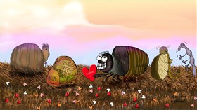 The bugs Valentines party