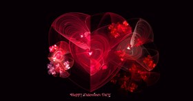 Hearts and flowers 4k