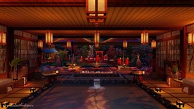 Japanese indoor pool