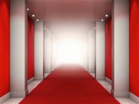 the red carpet hallway