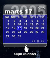 Silica Calendar (Danish)