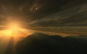 Sunset over the Smokies
