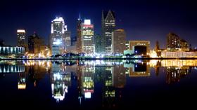Detroit by Night