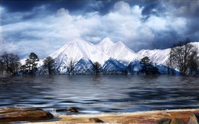Snowcaps