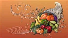 Thanksgiving Cornucopia