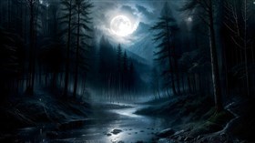 Dark misty forest 09182025