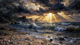 A beach