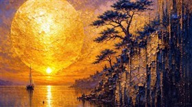 a coastal landscape