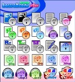 Kawaiicons: files